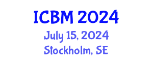 International Conference on Behavioral Medicine (ICBM) July 15, 2024 - Stockholm, Sweden