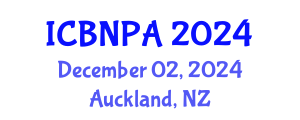 International Conference on Behavioral Nutrition and Physical Activity (ICBNPA) December 02, 2024 - Auckland, New Zealand