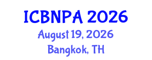 International Conference on Behavioral Nutrition and Physical Activity (ICBNPA) August 19, 2026 - Bangkok, Thailand