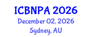 International Conference on Behavioral Nutrition and Physical Activity (ICBNPA) December 02, 2026 - Sydney, Australia International Conference on Behavioral Nutrition and Physical Activity (ICBNPA) December 02, 2026 - Sydney, Australia