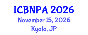 International Conference on Behavioral Nutrition and Physical Activity (ICBNPA) November 15, 2026 - Kyoto, Japan International Conference on Behavioral Nutrition and Physical Activity (ICBNPA) November 15, 2026 - Kyoto, Japan