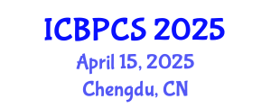 International Conference on Behavioral, Psychological and Cognitive Sciences (ICBPCS) April 15, 2025 - Chengdu, China