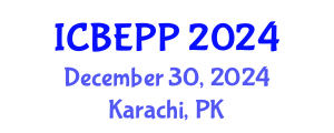 International Conference on Behavioural Economics and Public Policy (ICBEPP) December 30, 2024 - Karachi, Pakistan