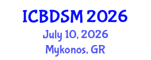 International Conference on Big Data and Smart Cities (ICBDSM) July 10, 2026 - Mykonos, Greece International Conference on Big Data and Smart Cities (ICBDSM) July 10, 2026 - Mykonos, Greece