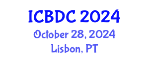International Conference on Big Data Computing (ICBDC) October 28, 2024 - Lisbon, Portugal