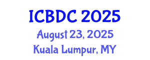 International Conference on Big Data Computing (ICBDC) August 23, 2025 - Kuala Lumpur, Malaysia