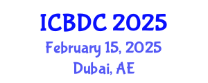 International Conference on Big Data Computing (ICBDC) February 15, 2025 - Dubai, United Arab Emirates