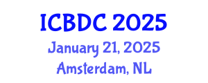 International Conference on Big Data Computing (ICBDC) January 21, 2025 - Amsterdam, Netherlands