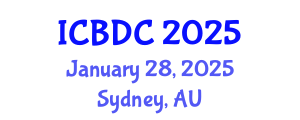 International Conference on Big Data Computing (ICBDC) January 28, 2025 - Sydney, Australia
