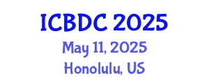 International Conference on Big Data Computing (ICBDC) May 11, 2025 - Honolulu, United States