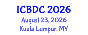 International Conference on Big Data Computing (ICBDC) August 23, 2026 - Kuala Lumpur, Malaysia