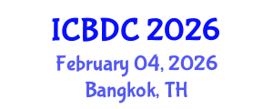 International Conference on Big Data Computing (ICBDC) February 04, 2026 - Bangkok, Thailand