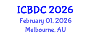 International Conference on Big Data Computing (ICBDC) February 01, 2026 - Melbourne, Australia