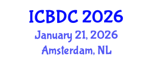 International Conference on Big Data Computing (ICBDC) January 21, 2026 - Amsterdam, Netherlands