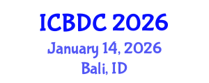 International Conference on Big Data Computing (ICBDC) January 14, 2026 - Bali, Indonesia