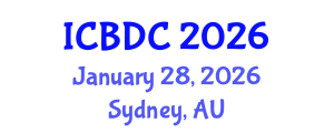 International Conference on Big Data Computing (ICBDC) January 28, 2026 - Sydney, Australia