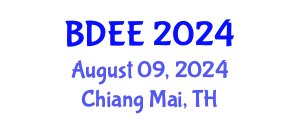 International Conference on Big Data Engineering and Education (BDEE) August 09, 2024 - Chiang Mai, Thailand