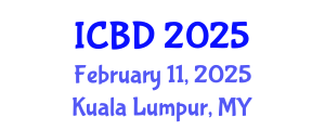 International Conference on Big Data (ICBD) February 11, 2025 - Kuala Lumpur, Malaysia