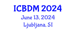 International Conference on Big Data Management (ICBDM) June 13, 2024 - Ljubljana, Slovenia