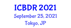 International Conference on Big Data Research (ICBDR) September 25, 2021 - Tokyo, Japan