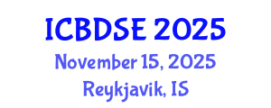 International Conference on Big Data Science and Engineering (ICBDSE) November 15, 2025 - Reykjavik, Iceland