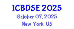 International Conference on Big Data Science and Engineering (ICBDSE) October 07, 2025 - New York, United States