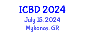 International Conference on BigData (ICBD) July 15, 2024 - Mykonos, Greece