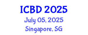 International Conference on BigData (ICBD) July 05, 2025 - Singapore, Singapore