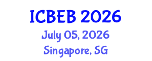 International Conference on Bilingual Education and Bilingualism (ICBEB) July 05, 2026 - Singapore, Singapore International Conference on Bilingual Education and Bilingualism (ICBEB) July 05, 2026 - Singapore, Singapore