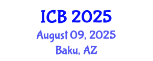 International Conference on Bilingualism (ICB) August 09, 2025 - Baku, Azerbaijan