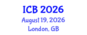 International Conference on Bilingualism (ICB) August 19, 2026 - London, United Kingdom