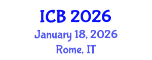 International Conference on Bilingualism (ICB) January 18, 2026 - Rome, Italy