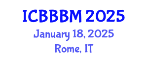 International Conference on Bio-based Building Materials (ICBBBM) January 18, 2025 - Rome, Italy