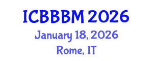 International Conference on Bio-based Building Materials (ICBBBM) January 18, 2026 - Rome, Italy