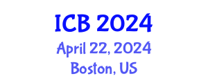 International Conference on Biobank (ICB) April 22, 2024 - Boston, United States