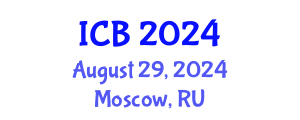 International Conference on Biobank (ICB) August 29, 2024 - Moscow, Russia