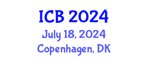 International Conference on Biobank (ICB) July 18, 2024 - Copenhagen, Denmark