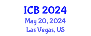 International Conference on Biobank (ICB) May 20, 2024 - Las Vegas, United States