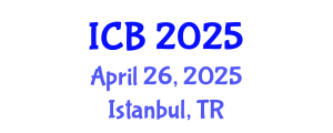 International Conference on Biobank (ICB) April 26, 2025 - Istanbul, Turkey