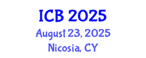 International Conference on Biobank (ICB) August 23, 2025 - Nicosia, Cyprus