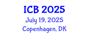 International Conference on Biobank (ICB) July 19, 2025 - Copenhagen, Denmark