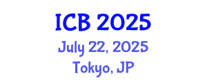 International Conference on Biobank (ICB) July 22, 2025 - Tokyo, Japan