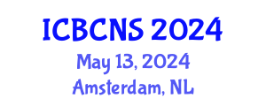 International Conference on Biobased Chemicals and Nanoparticle Synthesis (ICBCNS) May 13, 2024 - Amsterdam, Netherlands