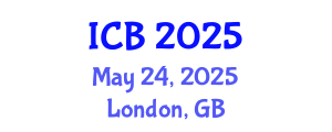 International Conference on Biocatalysis (ICB) May 24, 2025 - London, United Kingdom