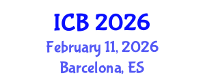 International Conference on Biocatalysis (ICB) February 11, 2026 - Barcelona, Spain