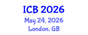 International Conference on Biocatalysis (ICB) May 24, 2026 - London, United Kingdom