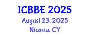 International Conference on Biochemical and Biomedical Engineering (ICBBE) August 23, 2025 - Nicosia, Cyprus