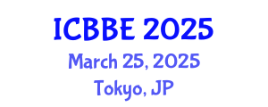 International Conference on Biochemical and Biomedical Engineering (ICBBE) March 25, 2025 - Tokyo, Japan