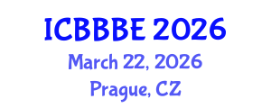 International Conference on Biochemical, Biomolecular and Biopharmaceutical Engineering (ICBBBE) March 22, 2026 - Prague, Czechia