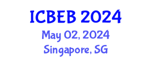 International Conference on Biochemical Engineering and Bioengineering (ICBEB) May 02, 2024 - Singapore, Singapore